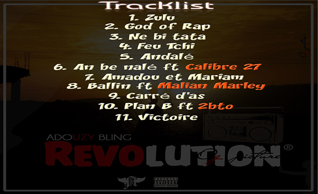 Adouzy Mixtape Révolution (Tracklist)