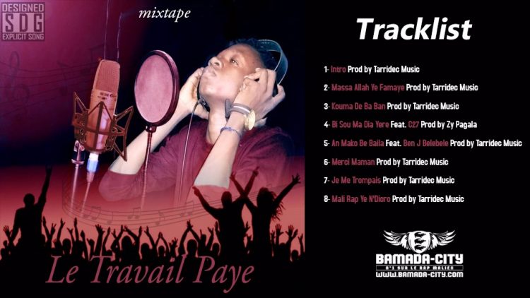 MINEDJI - MERCI MAMAN 5ème extrait de la mixtape LE TRAVAIL PAYE Prod by TARRIDEC MUSIC