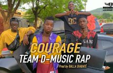 TEAM D-MUSIC RAP - COURAGE Prod by BALLA DIABATÉ